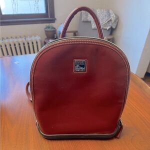 Dooney & Bourke leather zippod backpack
